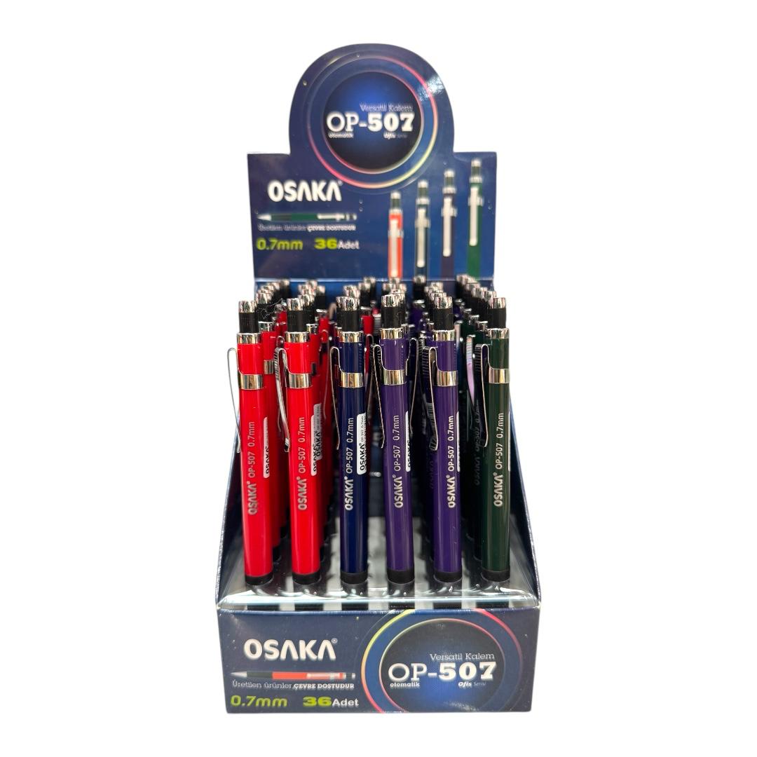 OSAKA OP-507 VERSATİL 0.7 UÇLU 36'LI PAKET